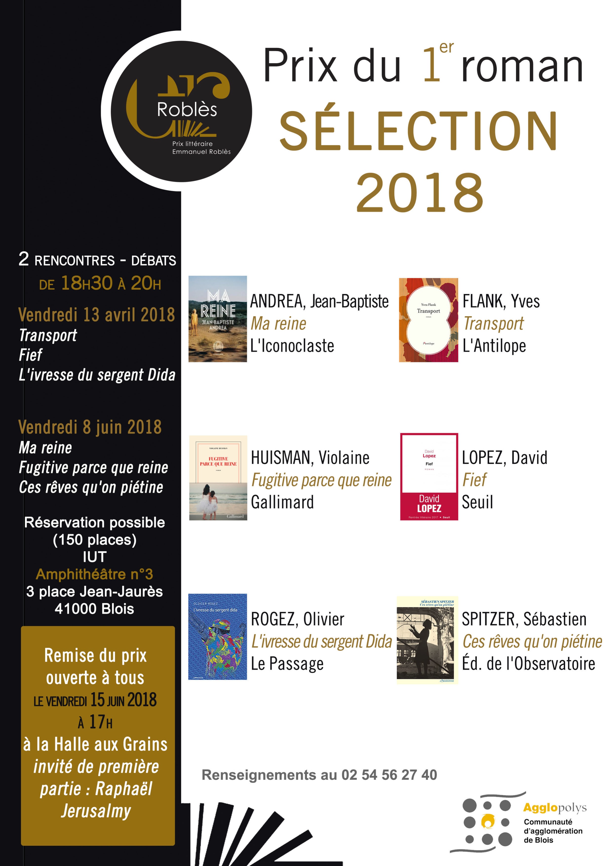 Image affiche selection roblès 2018